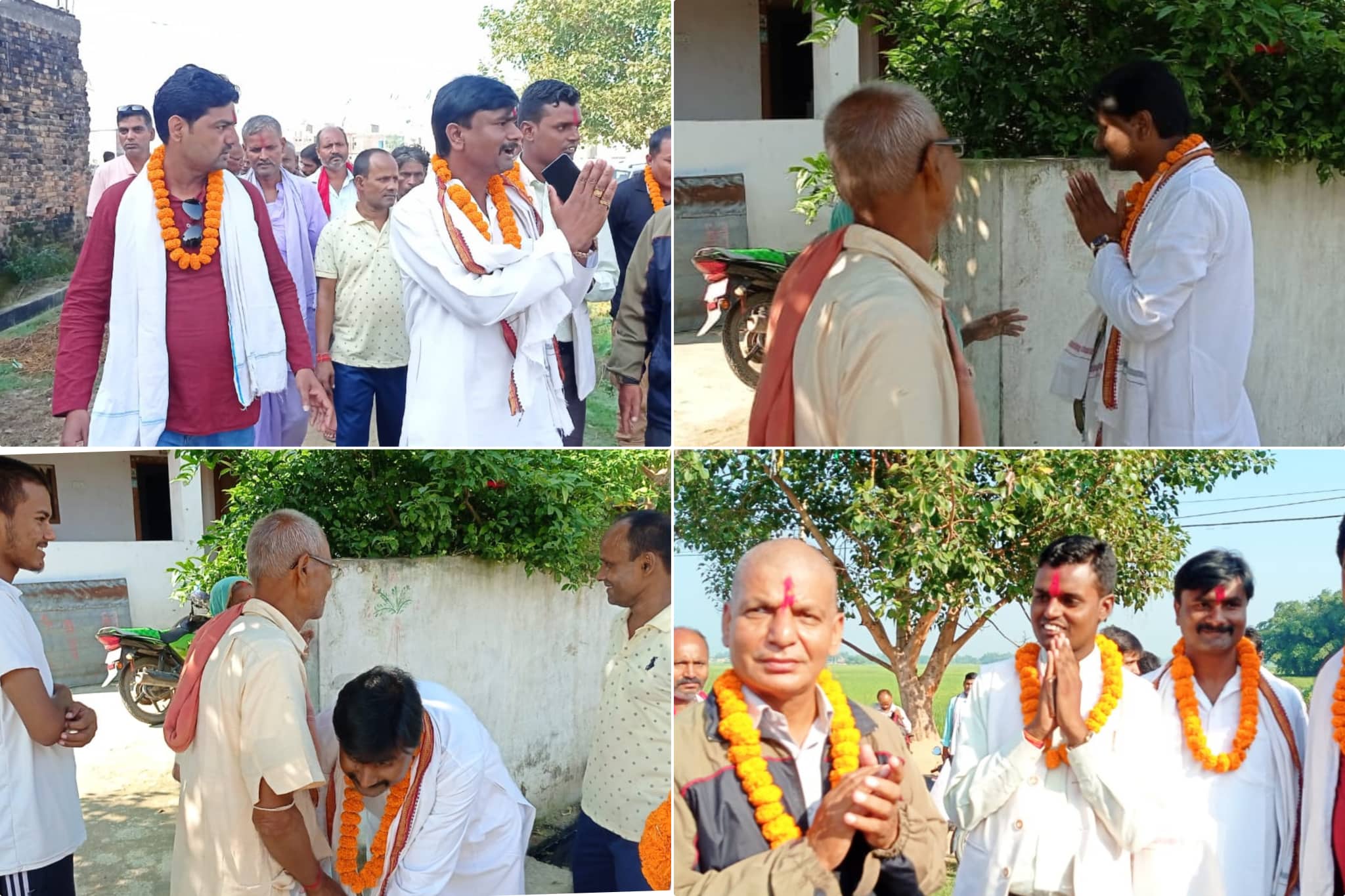 प्रदेश सभाका उम्मेदवार गैरिशंकार साहको घरदैलो अभियान तिव्र
