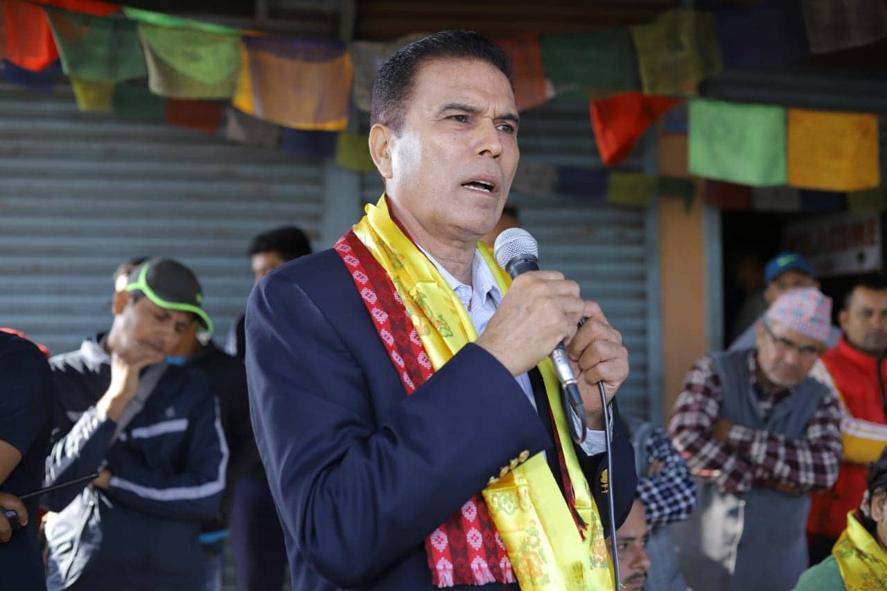 गठबन्धन गरेर प्रतिगमनकारी नै अग्रगामी भन्दै हिँडेका छन्: पूर्वमन्त्री बिक्रम पाण्डे
