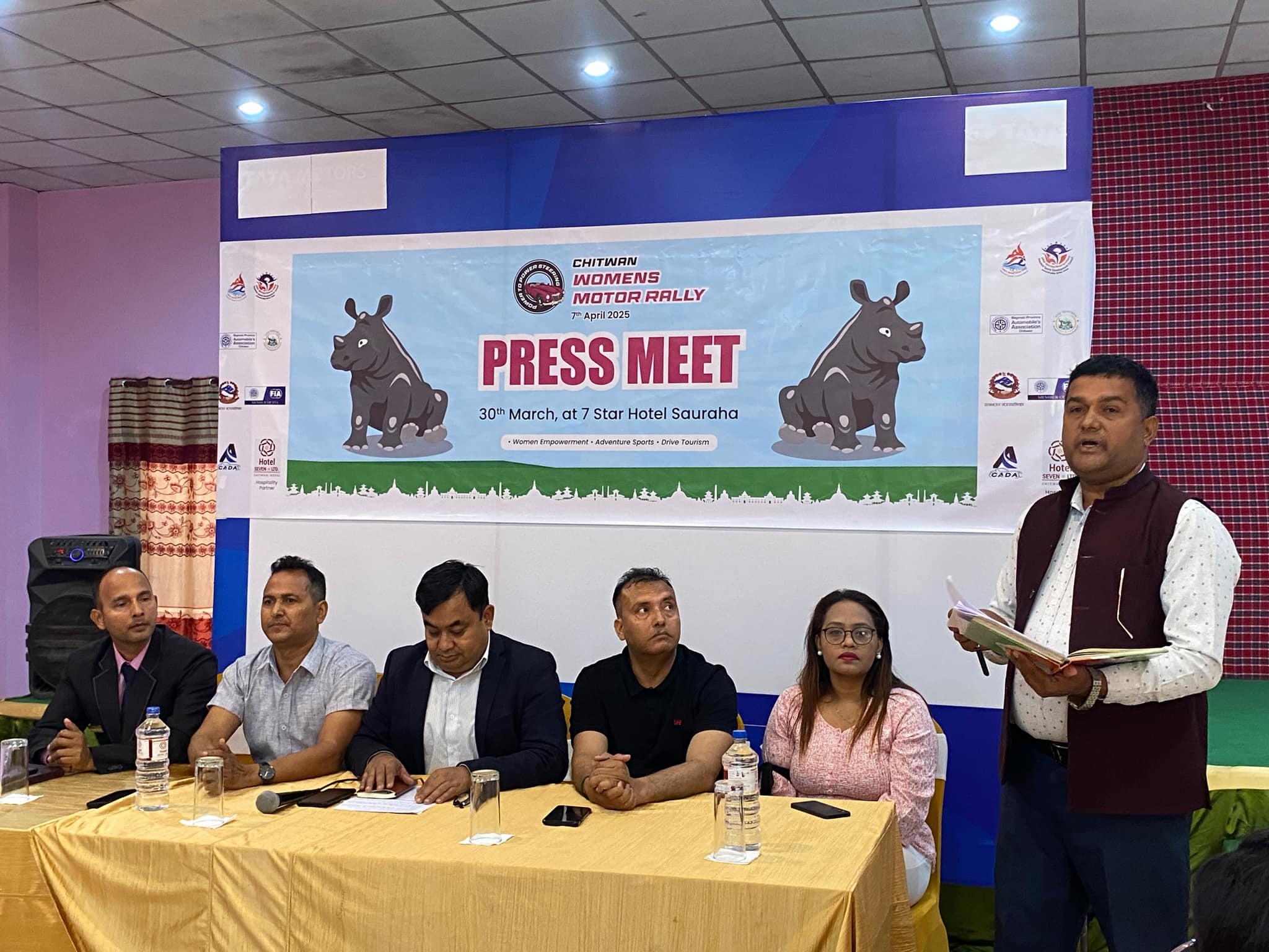 चितवनमा पहिलो पटक महिला मोटर र्‍याली आयोजना हुँदै